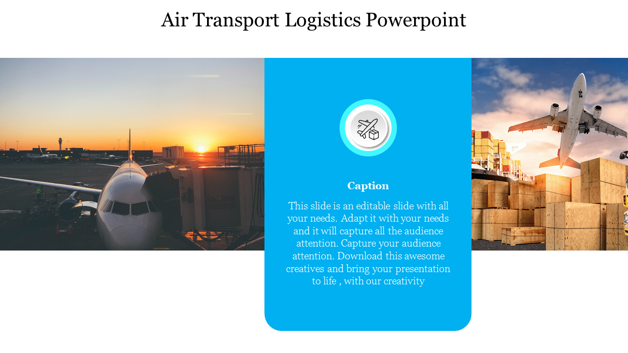 Air Transport Logistics Powerpoint